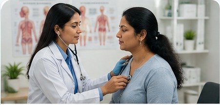 Respiratory health consultation